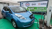 Nissan installe la première borne de recharge rapide en Europe à Haguenau
