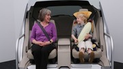Une ceinture à l'arrière avec airbag intégré sur la Ford Mondeo