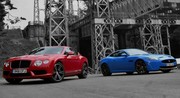 Essai Bentley Continental GT V8 & Jaguar XKR-S : Royal !