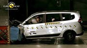 Euro NCap : 14 autos à 5 étoiles mais seulement 3 pour le Dacia Lodgy
