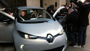 Renault : la première ZOE livrée à Arnaud Montebourg