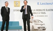 Renault et Leclerc partenaires pour le déploiement de bornes électriques