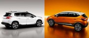 Peugeot 2008 et Renault Captur : une fierté française