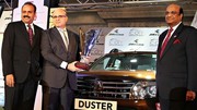 Le Renault Duster comme à la parade en Inde