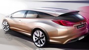 Honda Civic Wagon Concept, faire le break