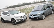 Essai Renault Espace et Hyundai Santa Fe : des voitures à vivre ?