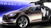 La sortie du crossover Tesla X repoussée à 2015