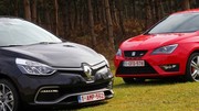 Essai Renault Clio RS vs Seat Ibiza Cupra : Régime turbo !