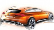 Volkswagen CrossBlue Coupé Concept, futur Touareg Coupé rival du BMW X6