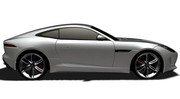 Jaguar F-Type Coupé : les rendus 3D en fuite