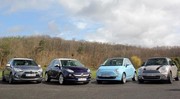 Essai Opel Adam, Citroën DS3, Mini, Fiat 500 : les reines de la personnalisation