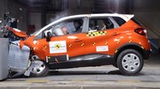 Renault Captur : demi-succès au crash-test EuroNCAP