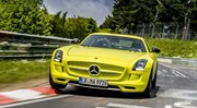La plus rapide électrique au Nurburgring, la Mercedes SLS AMG Electric Drive