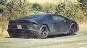 La Lamborghini Cabrera surprise en séance d'essai