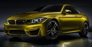La BMW M4 exhibe ses lignes mais pas son moteur