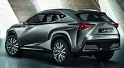 Lexus LF-NX Concept 2013 : un crossover compact torturé
