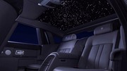 Un ciel étoilé à l'intérieur de la Rolls-Royce Phantom Celestial