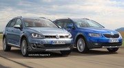 Volkswagen Golf Alltrack contre Skoda Octavia Scout : L'aventure pour tous