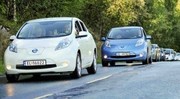Nissan Leaf : boudée en France, n°1 en Norvège