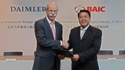 Daimler prend 12% du capital du chinois BAIC Motor