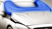 Volvo : l'airbag piéton restera sur la V40