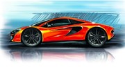 Future McLaren P13 : une image et un moteur V8