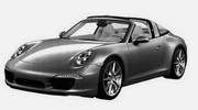 La future Porsche 911 Targa en fuite
