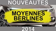 Calendrier des nouveautés 2014 - Moyennes berlines : arrivée attendue des électriques allemandes