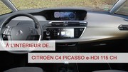 A l'intérieur du Citroën C4 Picasso e-HDI 115 ch