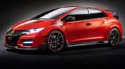 Honda Civic Type R Concept : il annonce la couleur