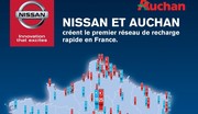 Nissan installera ses bornes de recharge chez Auchan