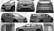 Renault X-Space : Confirmation en noir et blanc
