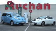 Nissan et Auchan, partenaires pour l'électrique