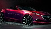La future Mazda MX-5 en croquis