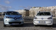 Essai Renault Zoé vs Volkswagen e-Up! : deux philosophies