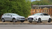 Essai Citroën DS5 Hybrid4 vs Volvo V60 Plug-In Hybrid : Du gazole et des watts