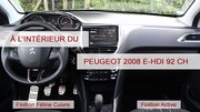 A l'intérieur de la Peugeot 2008