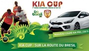 Coupe du monde de football: Kia ira droit au but au Brésil
