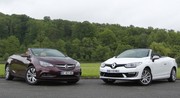 Essai Opel Cascada vs Renault Mégane CC : recette de saison