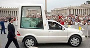 Les voitures papales depuis Jean-Paul II