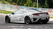 La nouvelle Honda NSX en plein échauffement sur le Nürburgring