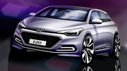 Hyundai dévoile la future i20 ... en dessins