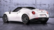L'Alfa Romeo 4C Spider de série sera au Mondial de Paris