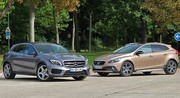 Essai Mercedes GLA vs. Volvo V40 Cross Country : Baroudeurs chics
