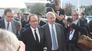François Hollande en visite au Mondial de l'auto
