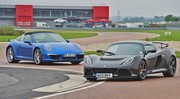 Essai Lotus Exige S vs Porsche 911 Targa 4S : La bourgeoise et la rebelle
