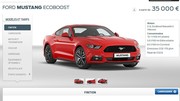 Ford Mustang : les tarifs en France