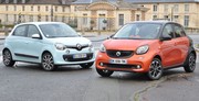 Essai Renault Twingo et Smart Forfour : sœurs ennemies