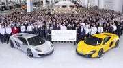 McLaren Automotive fête son 5000ème châssis Super Series