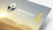 Renault : logo remanié et nouveau slogan
